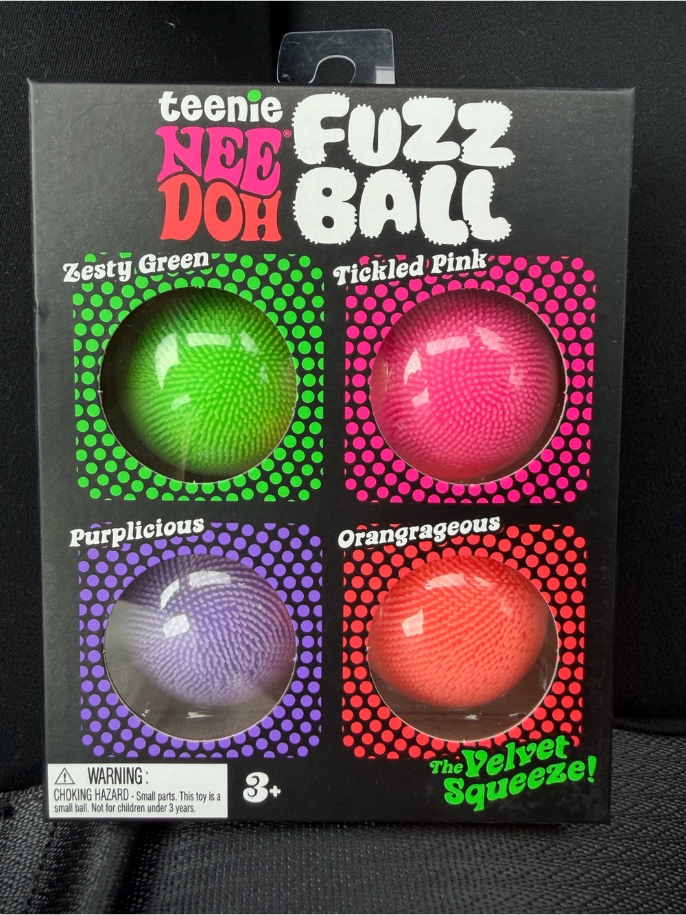 Teenie NEEDOH fuzz ball - 4pack